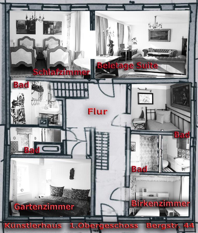 Отель Ferienhaus Am Kunstspeicher Lubz Экстерьер фото